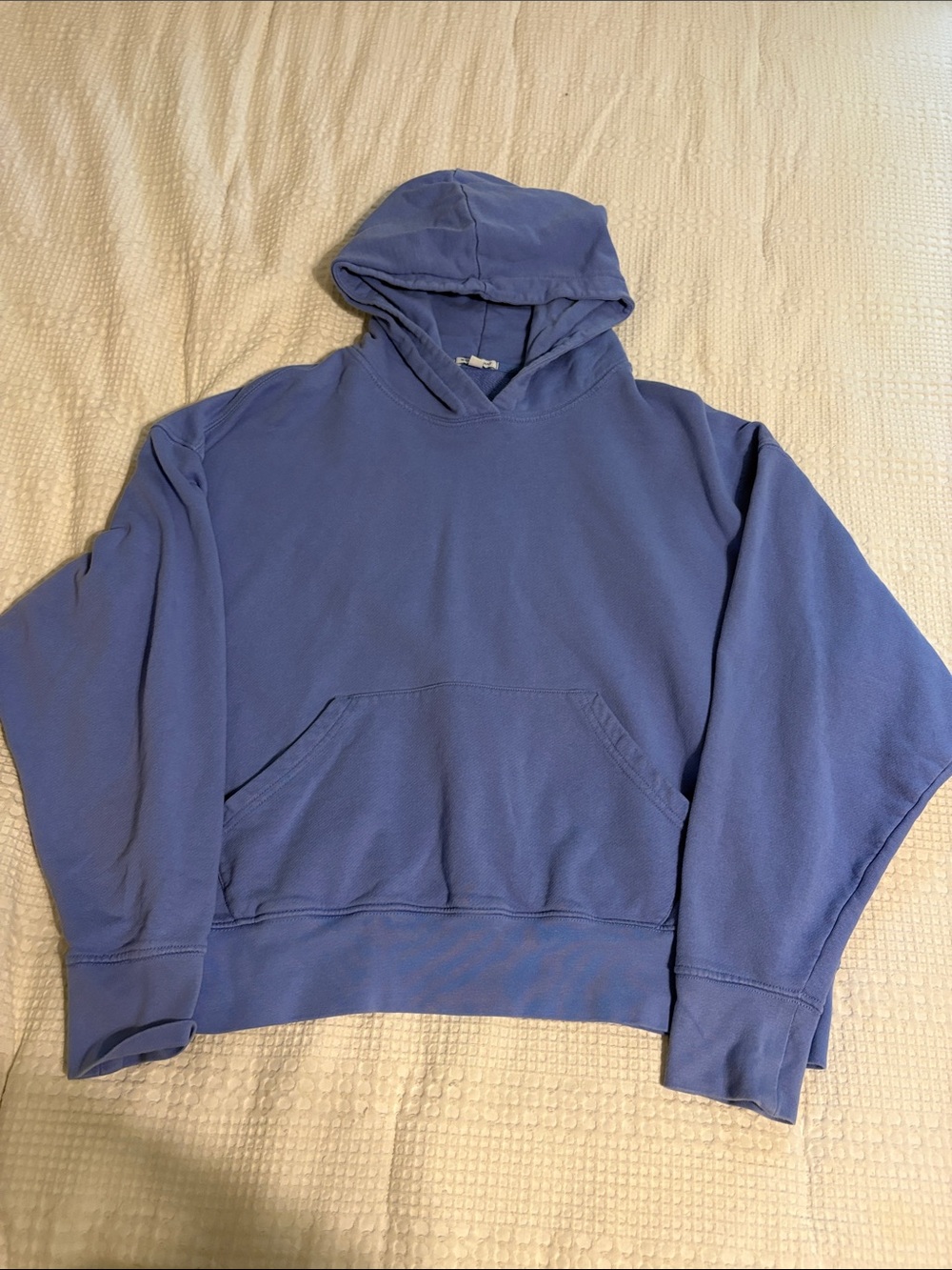 WeWoreWhat Periwinkle Pullover Hoodie size large